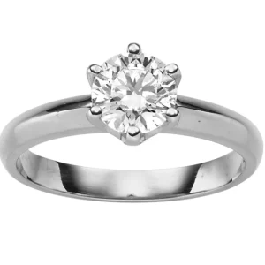 Diamantring 0,40ct. River-Si