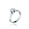 Diamantring 0,50ct. TW-P