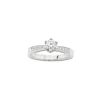 Diamantring 0,53ct. TW-VS