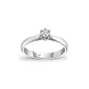 Diamantring 0,10ct. TW-VS