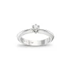 Diamantring 0,15ct. TW-VS