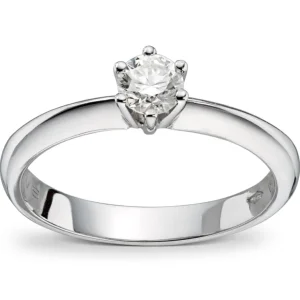 Diamantring 0,30ct. TW-VS