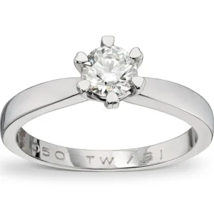Diamantring 0,50ct. TW-VS