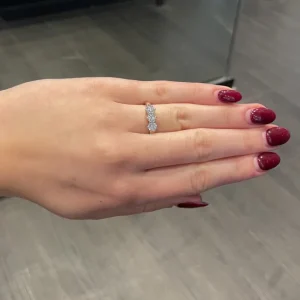 Diamantring 1,00ct. TW-VS