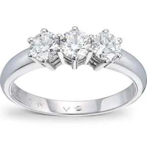 Diamantring 1,00ct. TW-VS