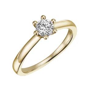 Diamantring 0,50ct.W-P1