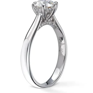 Diamantring «hidden halo» 1,08 ct.