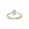 Diamantring Oval
