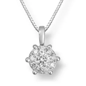 Diamantsmykke 0,14 ct.