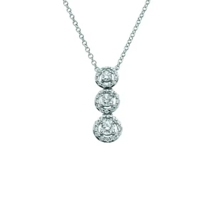 Diamantsmykke 0,71ct w-si