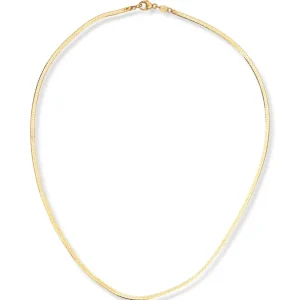 Flatt slangekjede 40cm 3,1 gram