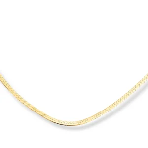Flatt slangekjede 40cm 3,1 gram