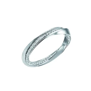 Giftering m diamanter 0,49ct.