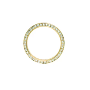 Giftering m diamanter 0,38ct.