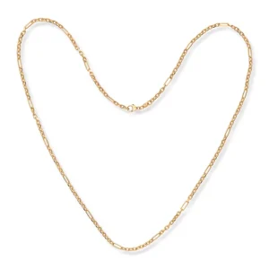 9,5 gr. gullkjede – Figaro-Anker 55 cm