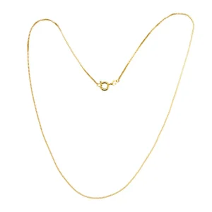 2,6 gr. gult gullkjede – venezianer 50