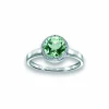 Grønn ametyst ring