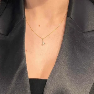 Gull måne