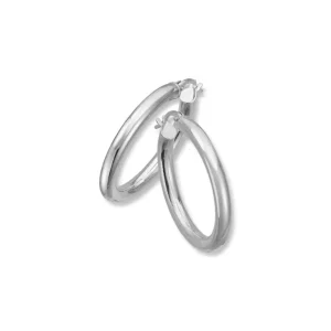 Gull øreringer – 10 mm