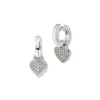Gull øreringer diamant