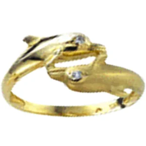 Gullring delfin