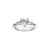 Hjerteslipt diamantring 1,01 TW-VS