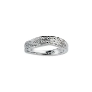 Hvitt gull ring