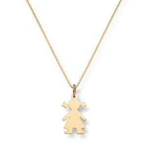 Liten jente anheng