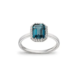 London blue topas ring