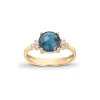London blue topas ring