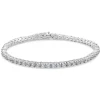 Luksus tennisarmbånd 1,56 ct i hvitt gull
