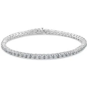 Luksus tennisarmbånd 2,00 ct i hvitt gull