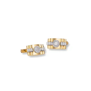 Mansjettknapper tofarget 0,12ct