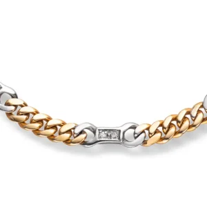 Panserarmbånd med diamanter