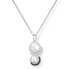 Perle anheng black & white diamonds
