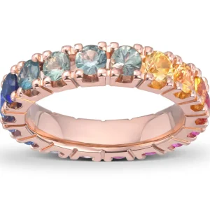 Rainbow saphire 4,28 ct.
