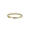 Rekkering – 0,18 ct. gult gull