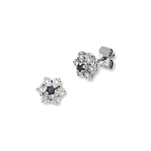 Rosettørepynt Safir