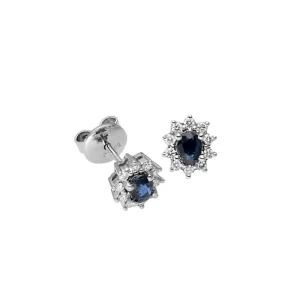 Rosettørepynt Safir 0,48 ct.