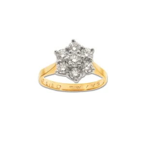 Rosettring 0,45 ct.