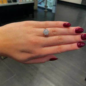 Rosettring 1,10ct.