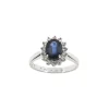 Rosettring Safir 0,35 ct