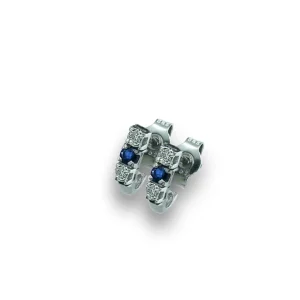 Safir ørepynt