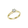 Sammensatt diamantring 0,08 ct.