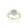 Signetring diamant