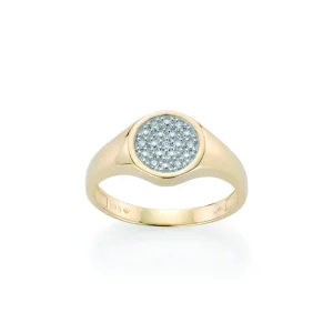 Signetring diamant