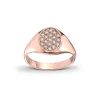 Signetring diamant