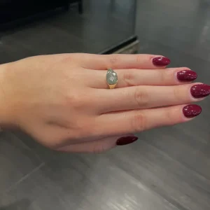 Signetring diamant