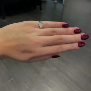 Signetring diamant