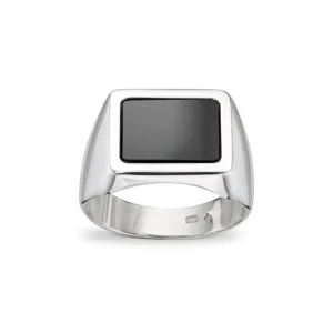 Signetring Onyx